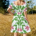 thumbnail image 3 of Bohemian Pattern Summer Dresses for Women Beach Boho, 3 of 7