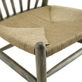 thumbnail image 5 of Modern Contemporary Urban Design Dining Kitchen Room Side Chair, Wood, Grey Gray, 5 of 5