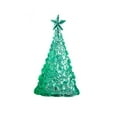 thumbnail image 2 of Pisexur Christmas Tabletop Acrylic Christmas Tree 4 Inch Mini Christmas Tree with Lights | Crystal Christmas Tree for Table | Lighted Centerpieces for Tables | Christmas LED Desk Décor, 2 of 4