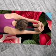 thumbnail image 5 of Rose Gym Towel with Storage Bag, 72.8"x26.8" - Suitable for Yoga, Pilates, Fitness - Yoga Blankets, Yoga Towel, Yoga Towels, 5 of 6
