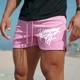 thumbnail image 2 of Pantalones cortos de cuatro cuartos para hombre de Young La, pantalones deportivos casuales de malla de secado rápido para correr, sentadillas profundas, baloncesto, pantalones de fitness, 2 of 5