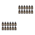 thumbnail image 4 of Transemion 2x Black Stylish And Small Decorative Lanterns For Delightful Home Décor Flickering Candlelight black-12PCS 2Set, 4 of 6