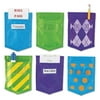 Learning Resources Magnetic Mini Pockets Solids & Patterns, 4 x 5 1/2, 6 per set