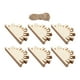 thumbnail image 3 of 30 piezas de madera sin terminar, rodajas de madera en , astillas de madera, manualidades, decoración del hogar, tablero de madera para tableros, 3 of 9
