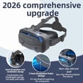 thumbnail image 5 of VRPro 2026 Virtual Reality Headset, 4K HD, Fits 4.5–7" Smartphones, Adjustable for Nearsighted Users, 5 of 13