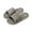light gray, variant on Unisex Bathroom Slippers, Non Slip Soft Sole Shower Sandals for Home Indoor Use