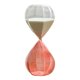 thumbnail image 2 of Reloj de arena de cristal con adorno, regalo novedoso, reloj de arena con temporizador Rosa, 2 of 9