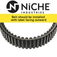 thumbnail image 5 of Niche Drive Belt for Yamaha Grizzly 550 3B4-17641-00-00 UTV 519-CDB2234T, 5 of 5