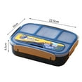 thumbnail image 2 of EIMELI Bento Box Lunch Box for Adults Big Kids Leak Proof Bento Box Lunch Box with Cutlery Compartment Lunch Box Containers, 2 of 7