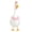 #02 Pink, variant on Fall Harvest Porch Goose Outfits for 23" Statue, 4 Pcs/Set Yard Goose Clothes for Outdoor Patio, Lawn, Garden, Farmhouse Porch Entryway, Thanksgiving Party Decor - #01 Multicolor