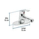 thumbnail image 3 of Llave Mezcladora Lavabo Cromada Monomando, 3 of 4