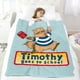 thumbnail image 5 of Timoteo Va a la Escuela anti-pilling, suave, ligera, esponjosa y acogedora de lujo para hogar y cocina – Perfecta para niños y adultos,110X70cm, 5 of 6