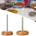 thumbnail image 6 of Bojue 1 pcs wooden durable fast bead threader bead threader bowl with 2 curved needles, 6 of 20