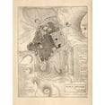 thumbnail image 2 of Vintage Apple Collection 15x18 Gold Ornate Wood Framed with Double Matting Museum Art Print Titled - Holy Land I, 2 of 4