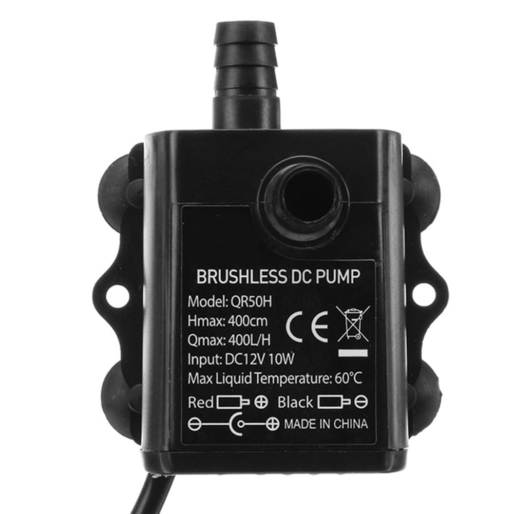 DC12V 400L/H 20W Brushless Submersible Water Pump for Aquarium Pond Fish Tank