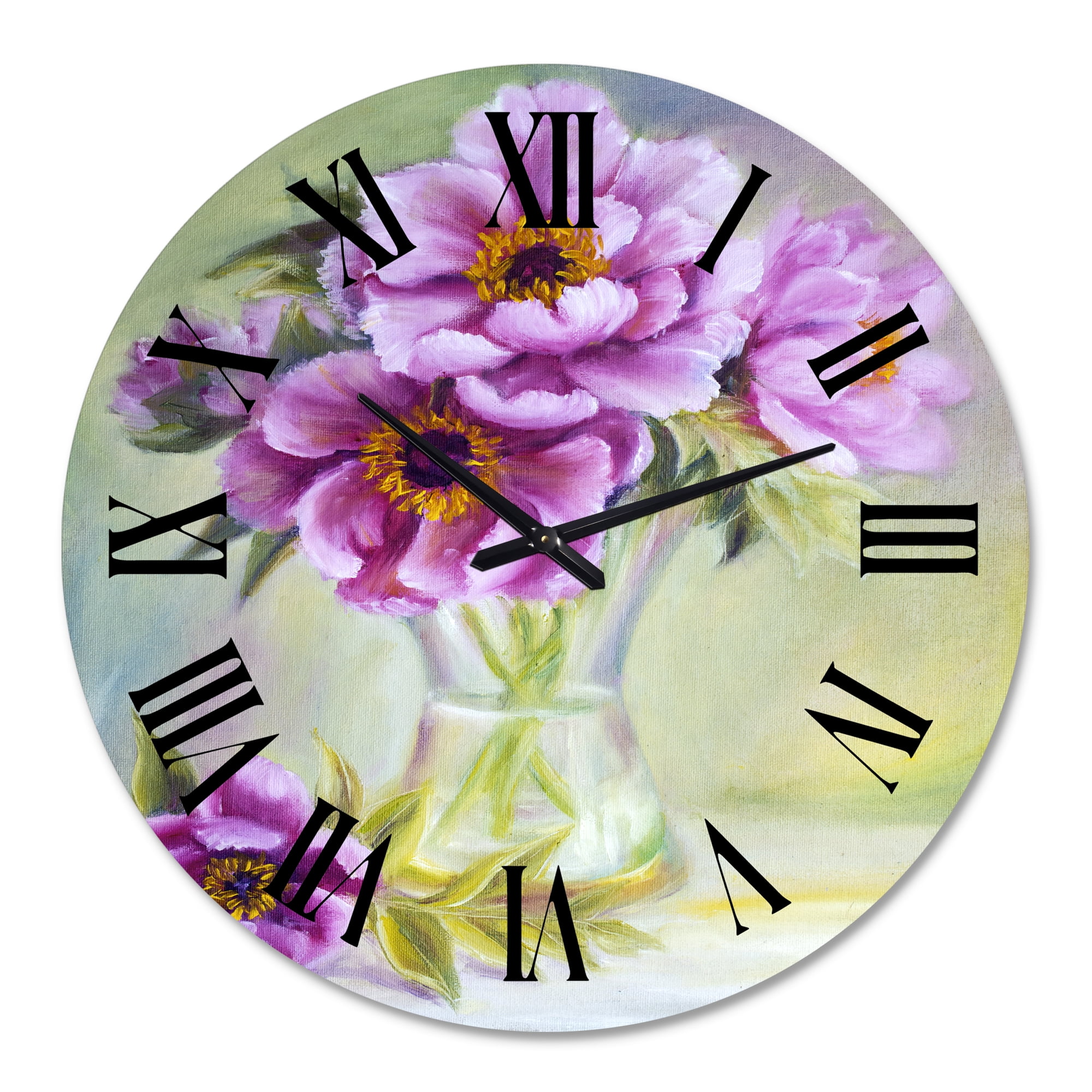 Designart 1 in Quartz Traditional Wall Clock