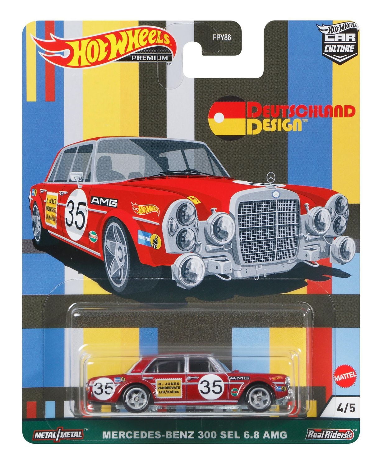 Hot Wheels Mercedes-Benz 300 Sel 6.8 AMG Vehicle