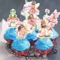 thumbnail image 4 of Foowztao 32 toppers de hadas para cupcakes, artículos para fiesta, 4 of 6