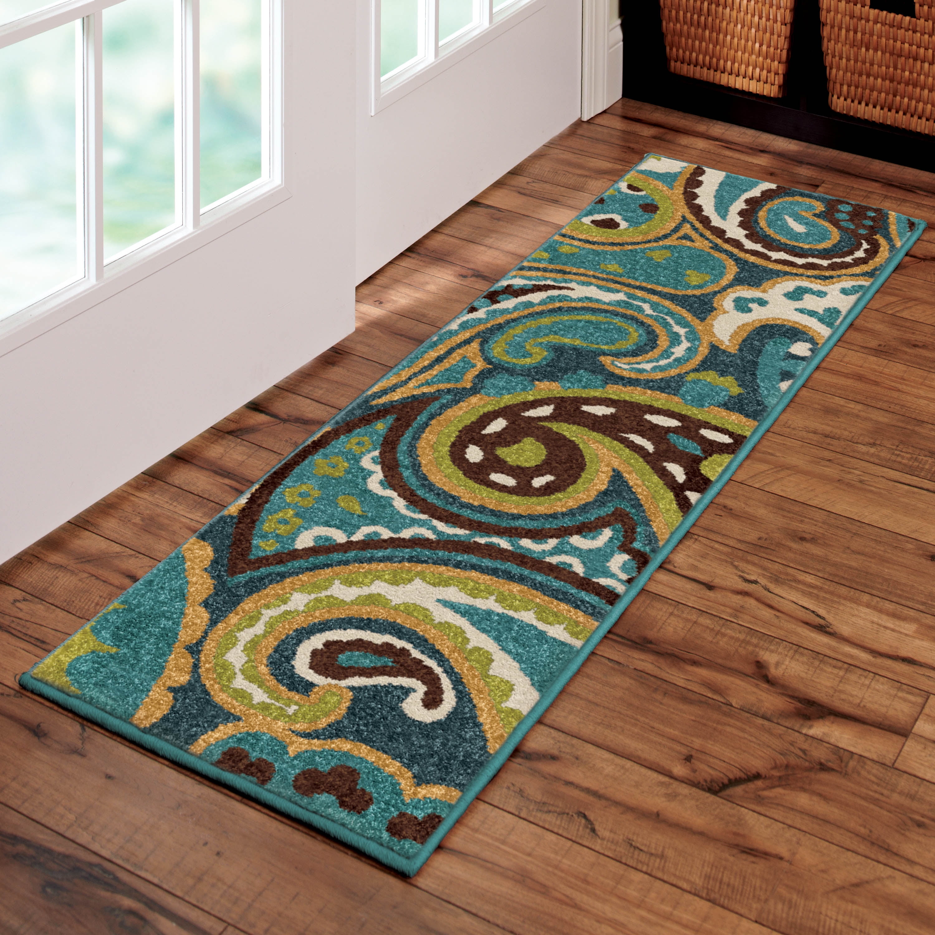 Orian Rugs Bright Colors Paisley Monteray Indoor/Outdoor Area Rug or