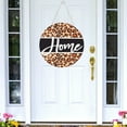 thumbnail image 3 of PEONAVET A Cap Welcome-Hanging-Leopard--Decoration Welcome Sign Decorative Home Garden, 3 of 8
