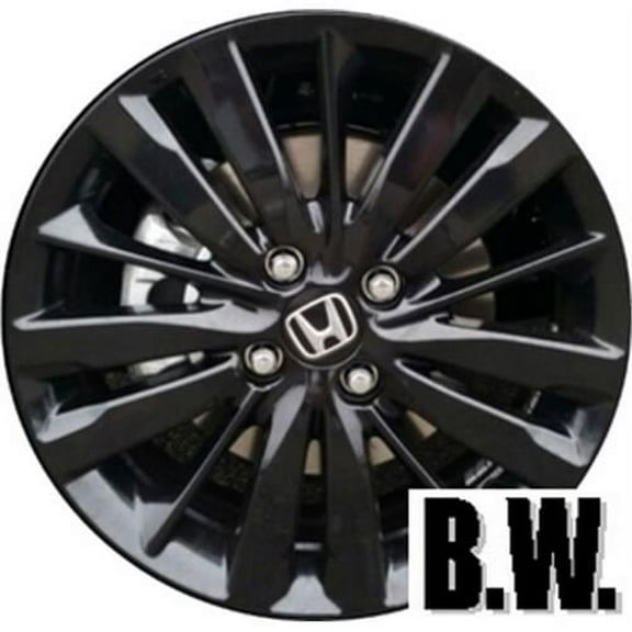 16x6 in Wheel for Honda FIT 2019-2021 BLACK Reconditioned Aluminum Rim