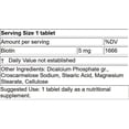 thumbnail image 2 of LifeLink's Biotin | 5 mg x 100 tablets  | Gluten Free & Non-GMO | Made in the USA, 2 of 7