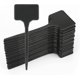 thumbnail image 1 of Paquete de 50 etiquetas de plantas de plástico grueso - Negro, 1 of 5
