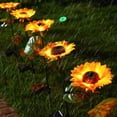 thumbnail image 4 of US 1-2 Pc LED Motion Sensor Light Bulbs Dusk Dawn Sensor Outdoor Sunflower Solar, 4 of 5