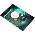 thumbnail image 3 of EREHome Magical Fantasy Castle Placemat Plate Holder Set of 4, Table Mats Protector 12x18 inch, 3 of 5
