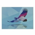 thumbnail image 1 of Eagle Cutting Board, Polygonal Design with Pastel Toned Backdrop American Freedom Bird Abstract Wildlife, Decorative Tempered Glass Cutting and Serving Board, Small Size, Multicolor, by Ambesonne, 1 of 1