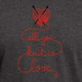 thumbnail image 3 of CafePress - All You Knit Is Love T Shirt - Men's Classic Graphic Cotton T-Shirt, 3 of 4