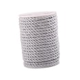 thumbnail image 3 of 3 Braided Cord Twisted Cord Rope for Curtain Tieback DIY Craft Upholstery Argent, 3 of 9
