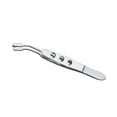 thumbnail image 3 of Pinzas de precisión para párpados Clips de limpieza de masaje ocular reutilizables pequeños de mano Herramientas faciales con mango antideslizante SPA Cuidado personal Punta rectangular grande tholdsy CE011614-05, 3 of 7