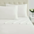 thumbnail image 2 of Sweet Home Collection 100% Combed Cotton Percale Sheet Set Made in Egypt 400 TC White Cal King, 2 of 3