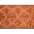 thumbnail image 1 of Ahgly Company Indoor Rectangle Abstract Orange Contemporary Area Rugs, 5' x 7', 1 of 1
