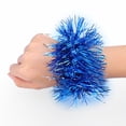 thumbnail image 3 of Universal Tinsel Bracelet Colorful Elastic Bands, Sports Meet Cheering Squad Tinsel Wristband for Adults Kids Boy Girl School Sports Games Team Spirit Cheer, 3 of 6
