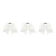 thumbnail image 2 of Qarigey Banda para el cabello grande Bowknot Elástico Adornos de goma Ajustable Snag Free Ponytail Holder Bobbles Seamless Scrunchies White Type1 NO1, 2 of 6