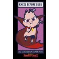thumbnail image 2 of Boy's DC League of Super-Pets Kneel Before Lulu Poster  Pull Over Hoodie Black X Large, 2 of 4