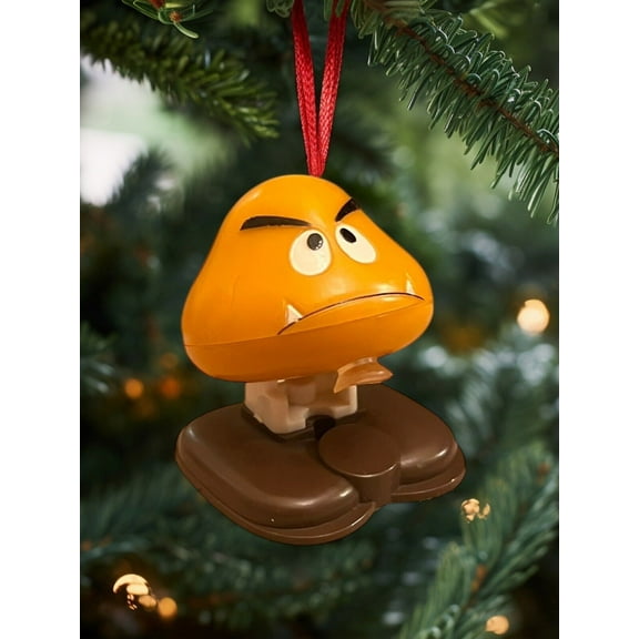 Ornament Super Mario Brothers Goomba Mushroom Figure Figurine Charm 3”