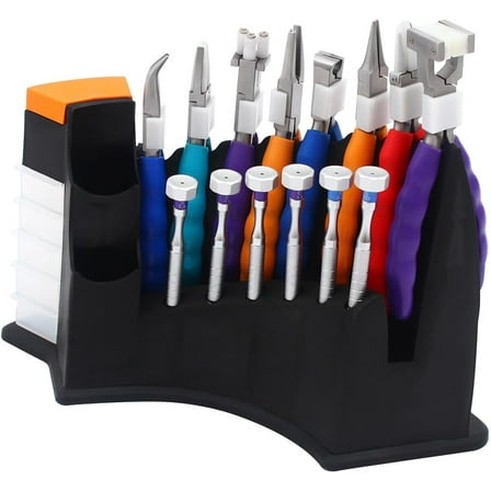 Deluxe 14pcs Optical Eyeglass Repair Tool Kit Stainless Steel Glasses Repair Set with 8 Pliers and 6 Screwdrivers