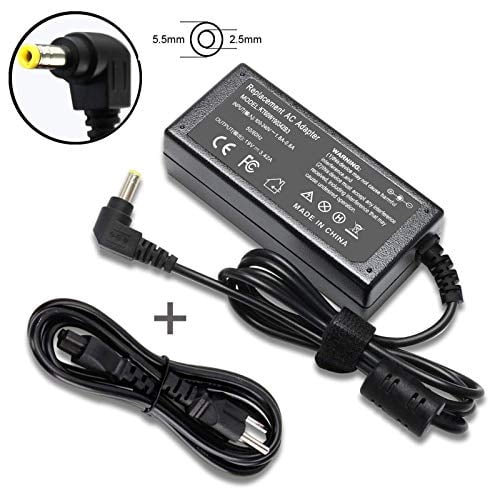 Adaptador de CA Ftenlyen 65W PA-1700-02 para Toshiba Satellite L10 L15 A100 A105 A135 A205 A215 A505 A665 L75 L55 L55T L505 L645 L655 L675 L745 L750 L755 L775 L850 PA3468U-1ACA PA3714U-1ACA