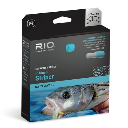 RIO InTouch Striper Striped Bass Weight Forward Fly Fishing (Best Fishing Line For Striped Bass)