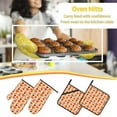thumbnail image 5 of Naloa Gnomes Pumpkin And Mushrooms Oven Mitts and Pot Holders 4 pcs Set, Cooking Baking Grilling Kitchen Oven Glove for Cooking, 5 of 6