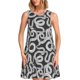 thumbnail image 1 of Easygdp Snake para Vestido Transpirable de Mujer, Vestido Suelto de Manga Corta con Pliegues y Bolsillos para el Verano, 1 of 7