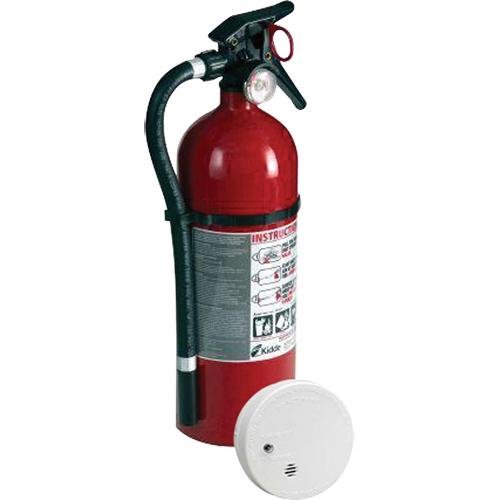 Kidde 21008481 Home Fire Extinguisher/free Smoke Alarm