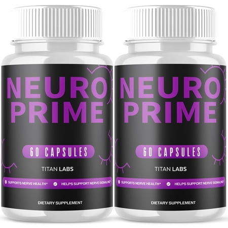 Neuro Prime Advanced Brain Support Formula Supplement NeuroPrime Vitamins Taken Daily 2 Month Supply 120 Capsules