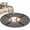 gray, variant on Gray Baseball Round Area Rug 4Ft Washable Circle Rugs for Bedroom Dining Room, Modern Sport Games Watercolor Non-Slip Carpet Floor Mats Indoor Outdoor Carpet Runner Aesthetic Home Decor