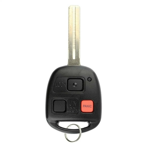 KeylessOption Keyless Entry Remote Control Uncut Car Master Key Fob For