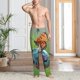 thumbnail image 2 of Balery Butterfly Landing On Head Dumpy Frog Pantalones de pijama para hombre, pijama ultraligero, pantalón de descanso-Medium, 2 of 6