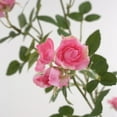 thumbnail image 3 of Ganfancp Flores Artificiales Rosas Pequeñas Largas Decoración de Salon Moderna Flores de Mesa Arreglos Florales Ramos de Flores Artificiales Ofertas y Liquidaciones 1* Rosa Pequeña Larga, 3 of 3